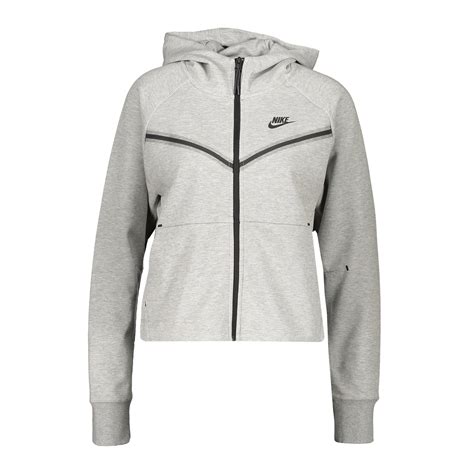 grauer kapuzenpulli damen nike